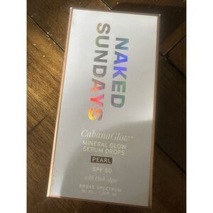 Naked Sunday Cabana Glow -  Pearl SPF 50 Mineral Glow Serum Drops